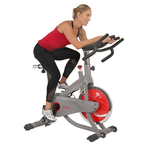 Image of Sunny Health & Fitness AeroPro Indoor Cycling Bike