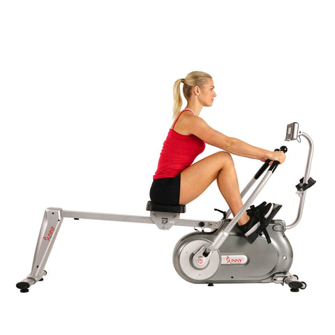 Image of Sunny Health & Fitness Full Motion Magnetic Rowing Machine