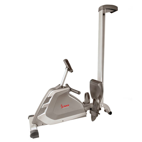 Image of Sunny Health & Fitness Programmable Magnetic Rower