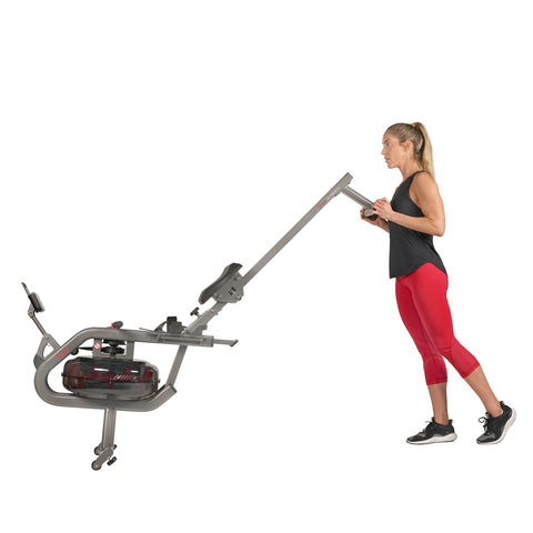 Image of Sunny Health & Fitness Phantom Hydro Water Rowing Machine