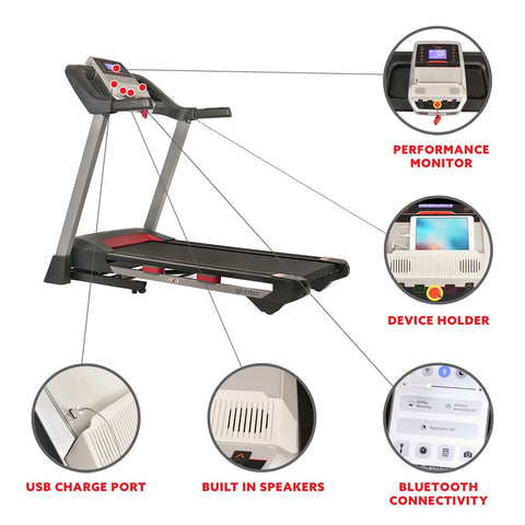 Image of Sunny Health & Fitness Performance Treadmill
