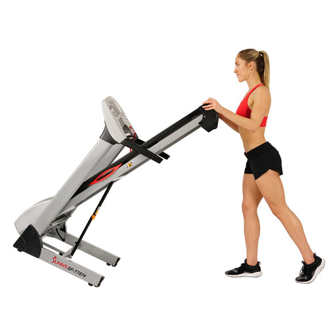 Image of Sunny Health & Fitness Performance Treadmill with Auto Incline