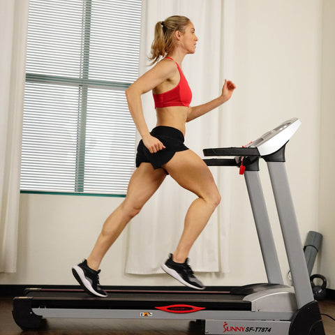 Image of Sunny Health & Fitness Performance Treadmill with Auto Incline