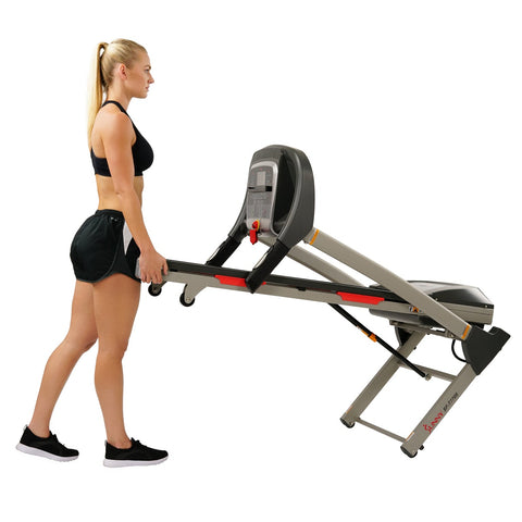 Image of Sunny Health & Fitness Treadmill with Auto Incline
