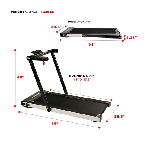 Image of ASUNA Slim Folding Motorized Treadmill