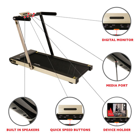 Image of ASUNA Slim Folding Motorized Treadmill