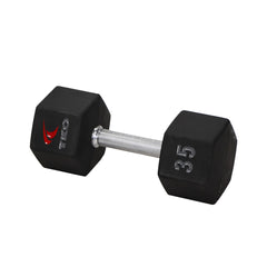 Image of TKO 5-50 lbs TPU Hex Dumbbell