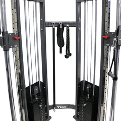 Image of TKO Retail Functional Trainer 160lb stack, GRAPHITE