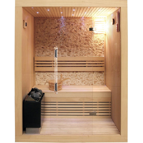 Image of Sunray 2 Person Rockledge Luxury Traditional Sauna