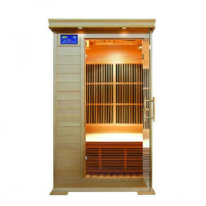 Sunray 1 Person Barrett Sauna w/Carbon Heaters