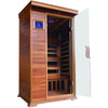Sunray 1 Person Cedar Sauna w/Carbon Heaters