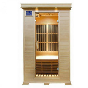 Sunray 2 Person Evansport Hemlock Sauna w/Ceramic Heaters