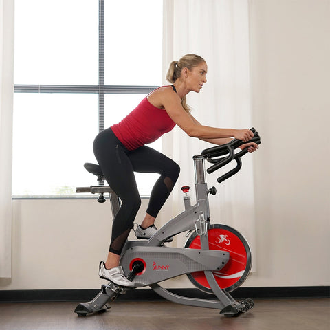 Image of Sunny Health & Fitness AeroPro Indoor Cycling Bike