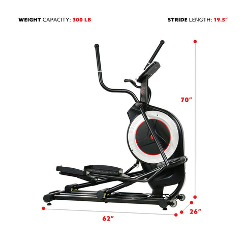 Image of Sunny Health & Fitness Programmable Elliptical Trainer