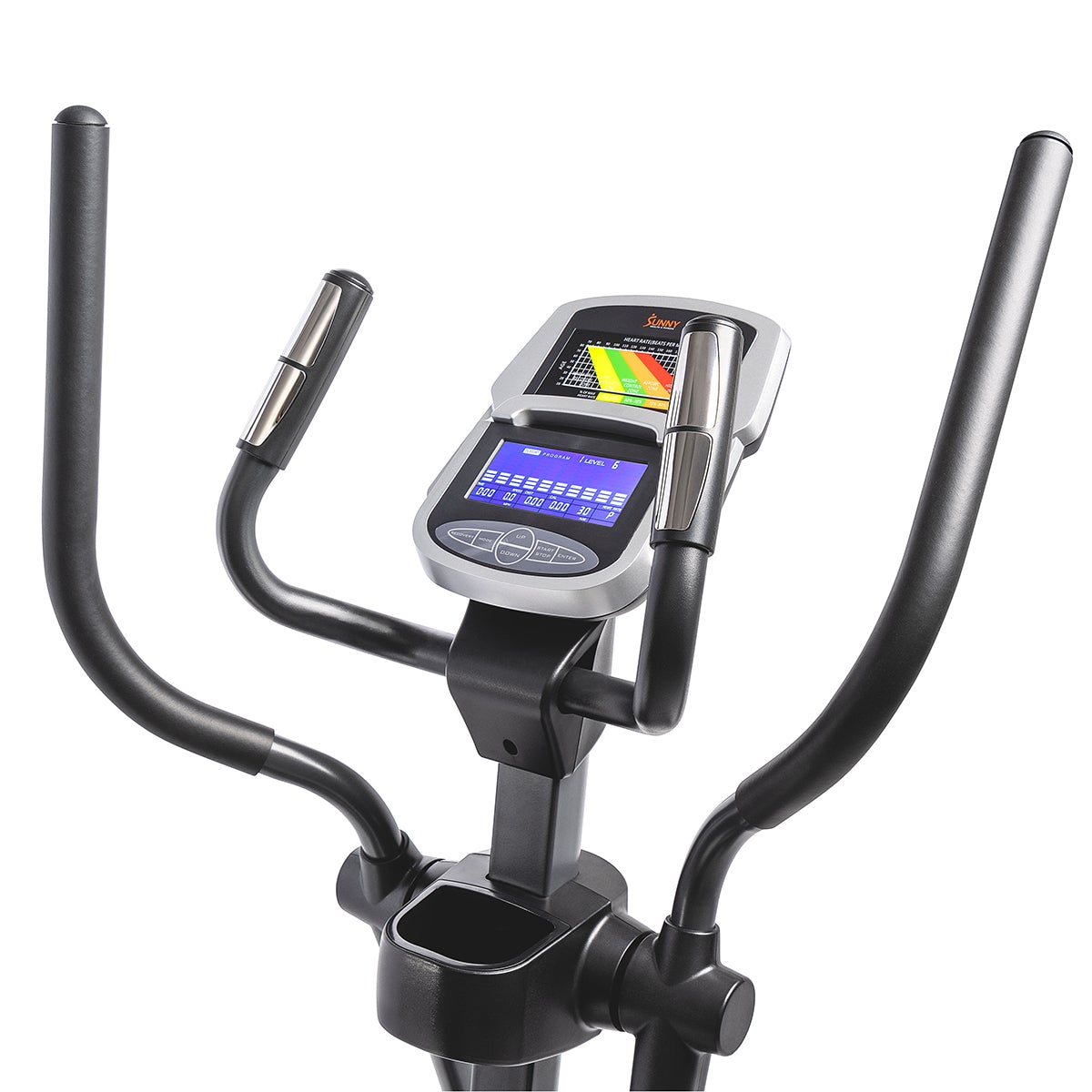 Sunny Health & Fitness Pre-Programmed Elliptical Trainer