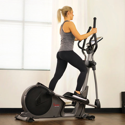 Image of Sunny Health & Fitness Pre-Programmed Elliptical Trainer