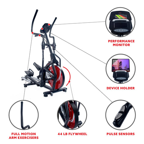 Image of Sunny Health & Fitness Stride Zone Elliptical