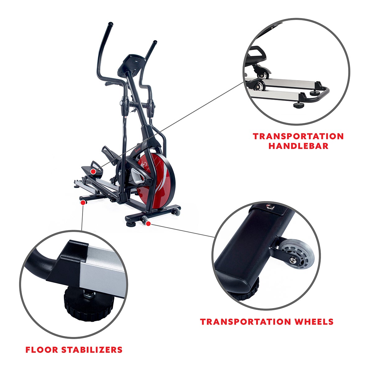 Sunny Health & Fitness Stride Zone Elliptical