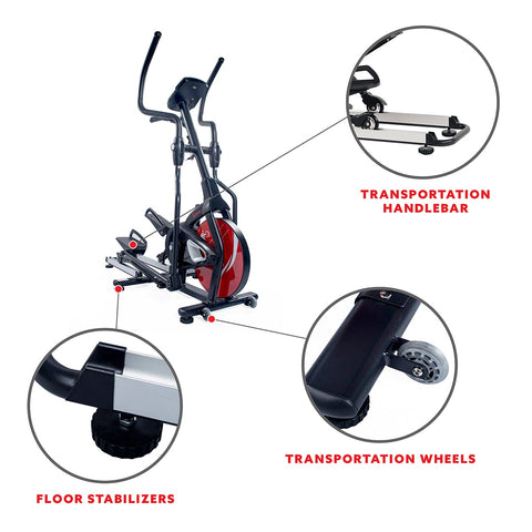 Image of Sunny Health & Fitness Stride Zone Elliptical