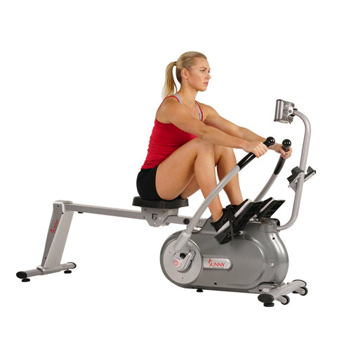 Image of Sunny Health & Fitness Full Motion Magnetic Rowing Machine