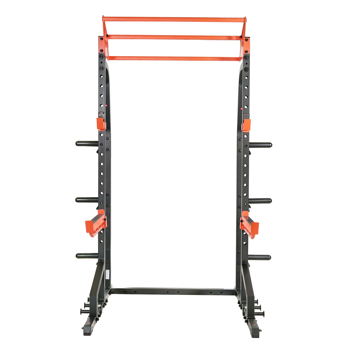 Sunny Health & Fitness Power Zone Half Rack Heavy Duty Performance Power Cage with 1000 LB Weight Capacity