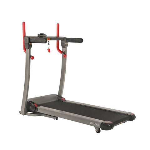 Image of Sunny Health & Fitness Incline Treadmill with Bluetooth Speakers and USB Charging Function