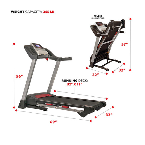 Image of Sunny Health & Fitness Performance Treadmill