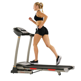 Sunny Health & Fitness Treadmill with Auto Incline