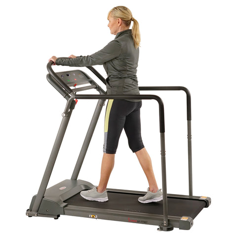 Image of Sunny Health & Fitness Walking Treadmill with Handrail