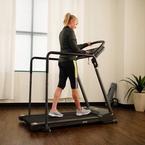 Image of Sunny Health & Fitness Walking Treadmill with Handrail