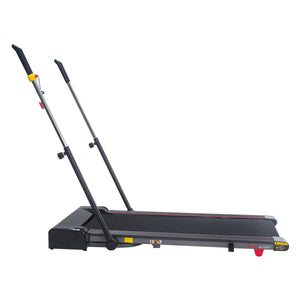 Sunny Health & Fitness Slim Folding Treadmill Trekpad with Arm Exercisers