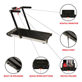 ASUNA Slim Folding Motorized Treadmill