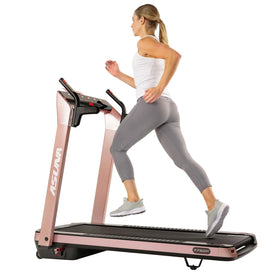 SpaceFlex Motorized Treadmill Pink