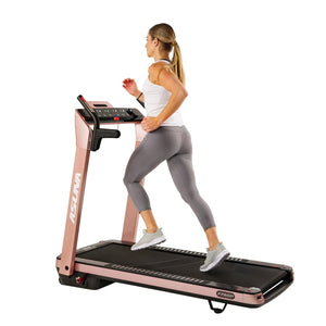 SpaceFlex Motorized Treadmill Pink
